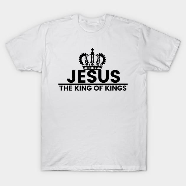 Jesus The King Of Kings T-Shirt by Happy - Design